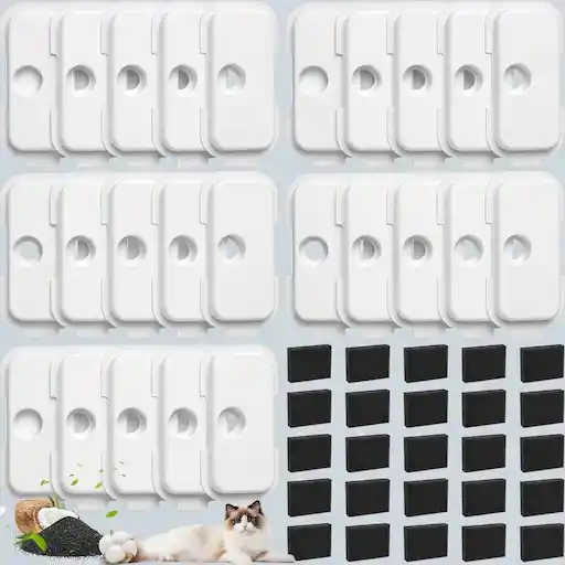 PETLIBRO Dockstream cat water fountain replacement filters 25-pack - Cabiclean